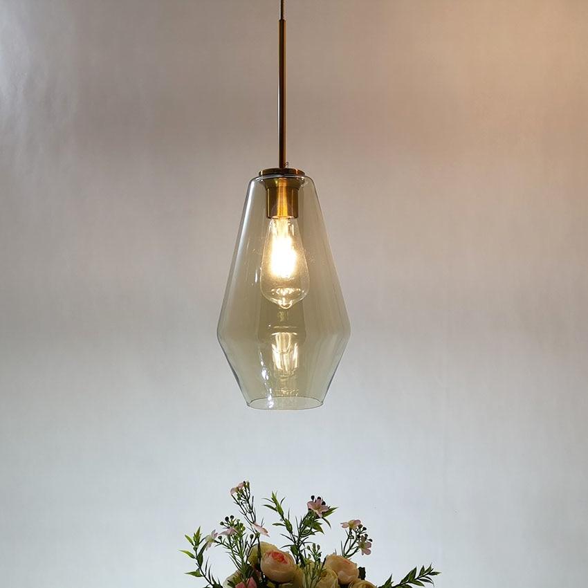 Meriall - Hanging Glass Pendant Light