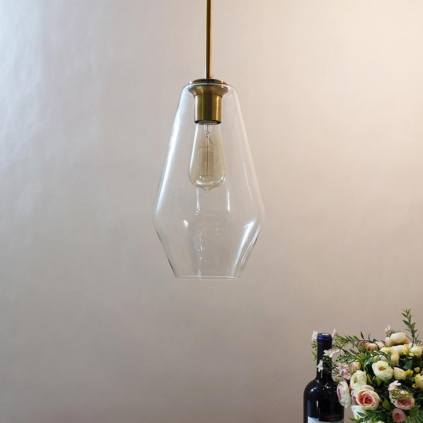 Meriall - Hanging Glass Pendant Light