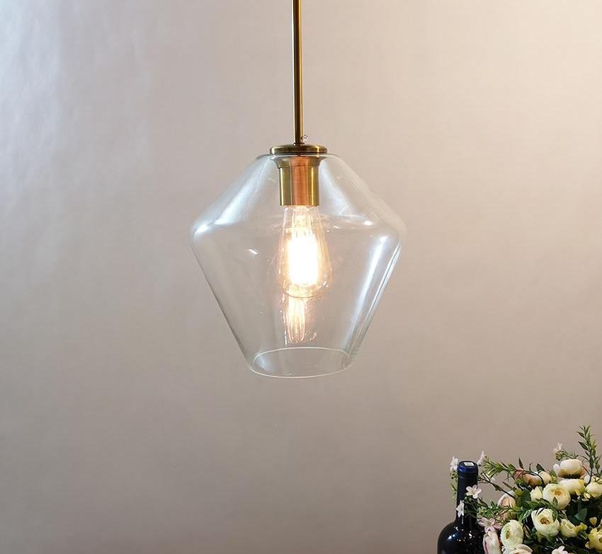 Meriall - Hanging Glass Pendant Light